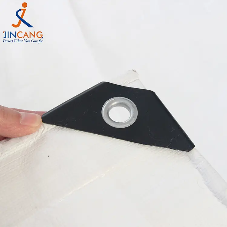 140 گرم Tarpaulin PE سفید