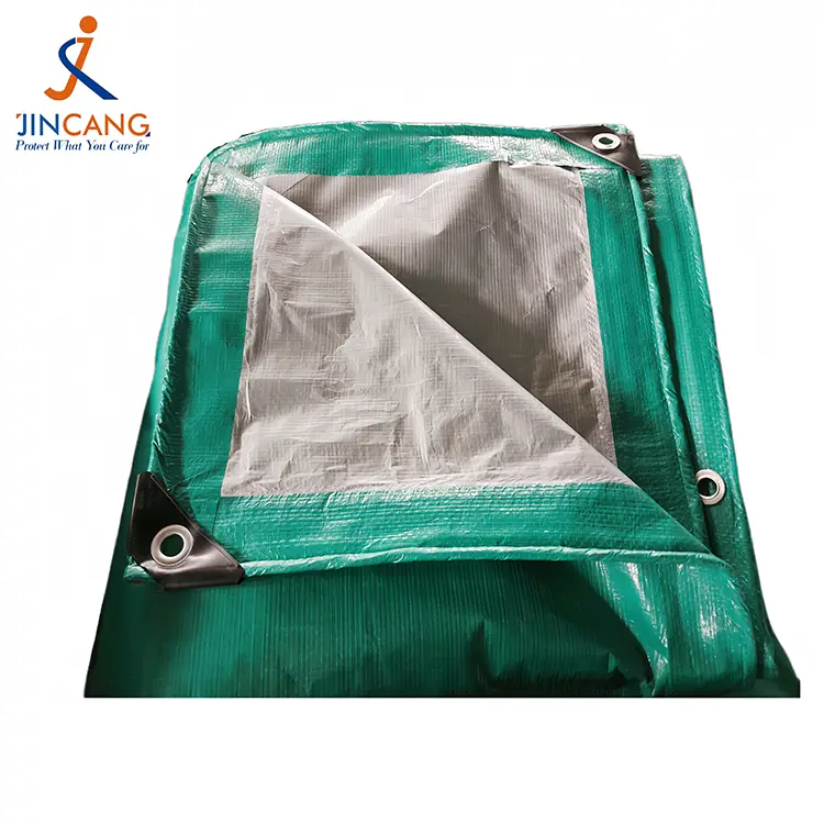 120 گرم نقره ای نقره ای PE Tarpaulin