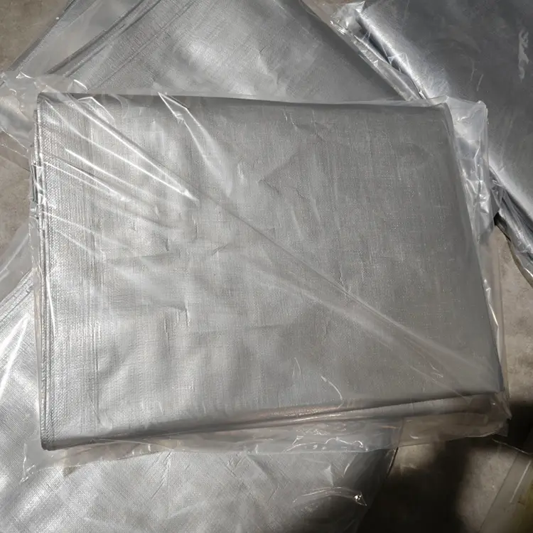 نقره سیاه 240 باکره PE Tarpaulin