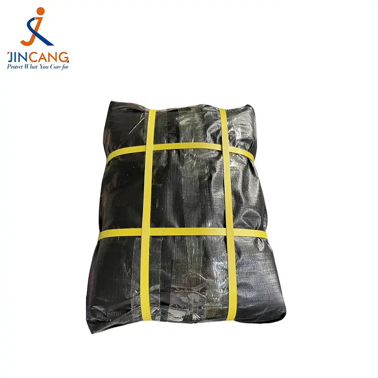 سیاه 200GM PE Tarpaulin