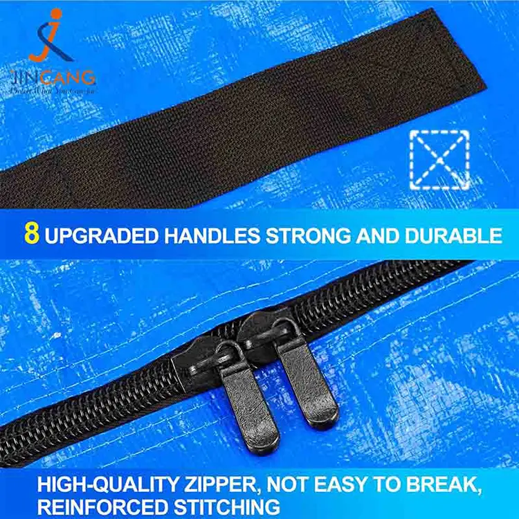 پوشش تشک PE سنگین با زیپ