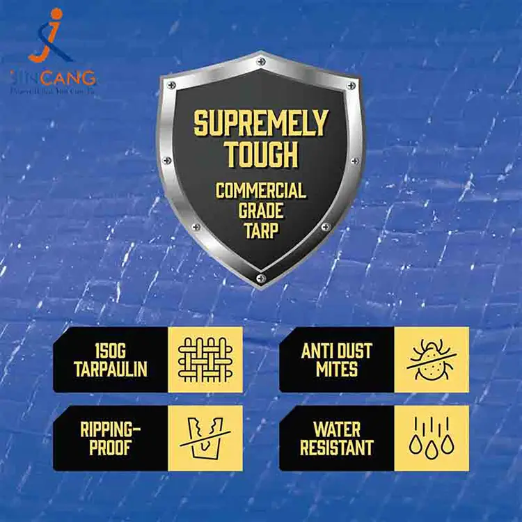 پوشش تشک PE سنگین با زیپ