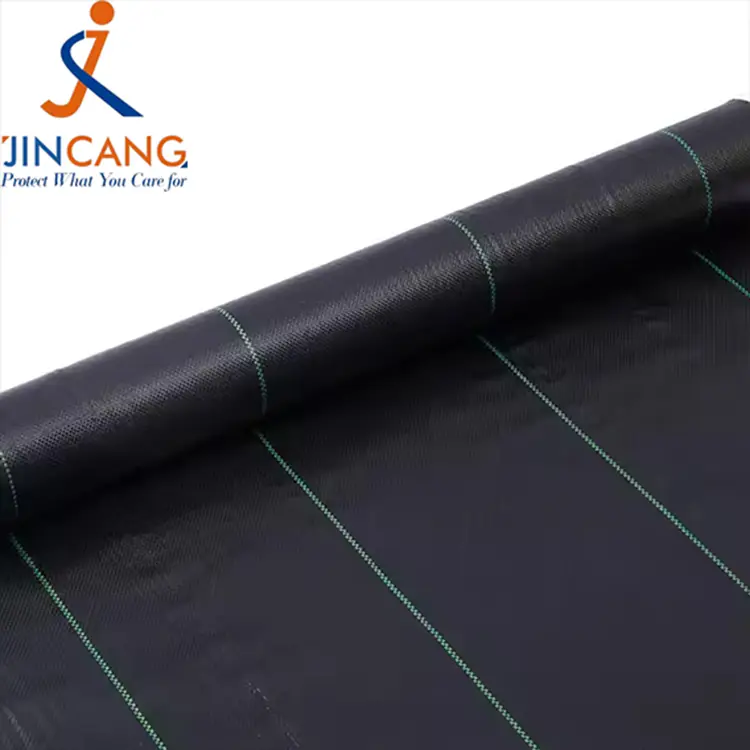موانع علف علف هرز سیاه و سفید GEOTEXTILE MAT